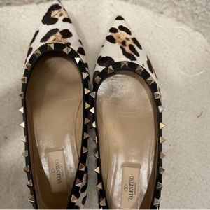Valentino Rockstud Ballerina Flats